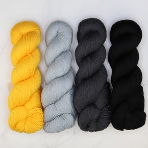 Westknits MKAL 2025 Mystery MusiKAL Kit Cascade: The Black Parade