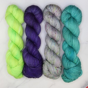Westknits MKAL 2025 Kit in Fab Sock DYED TO ORDER 26/09/2025: Grow For Me