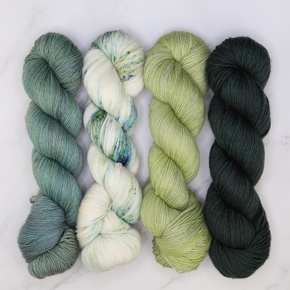 Westknits MKAL 2025 Kit in Fab Sock DYED TO ORDER 26/09/2025: Into the Woods