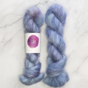 Skein Sisters Plume: 2700 Jet Pack Blues