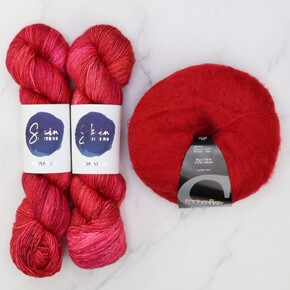 Ranunculus Sweater Yarn Set: Pout, sizes 1-7