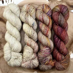 Skein Sisters Romance Gradient Set: Antiquity DYED TO ORDER