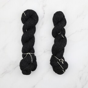 Spinning Yarns Weaving Tales Jasper Yak Minis:  Charcoal Undyed