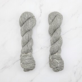 Spinning Yarns Weaving Tales Jasper Yak Minis:  Platinum Undyed
