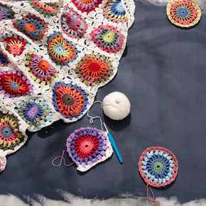 Skein Sisters Crochet Blanket Club