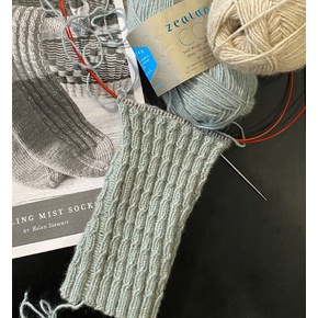 Learn to Knit Socks from the Top Down with Jane
