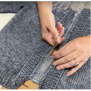 Cut with Confidence: A Beginner's Guide to Steeking with Linda