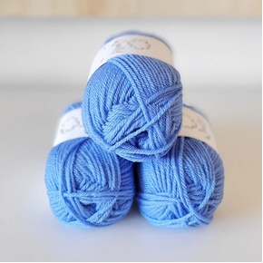Woolly Yarn Co Woolly 8ply: 28 Corn Flower