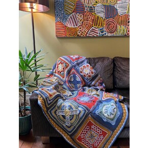 Deb's Nuts about Squares Blanket: Getting Started