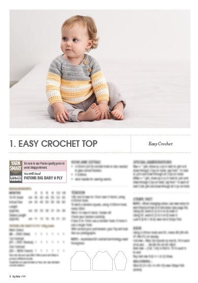 Big Book of Big Baby – pattern book – view 2