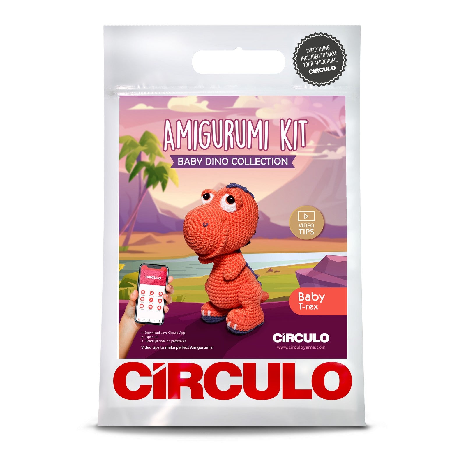 Circulo Amigurumi crochet kit – view 3