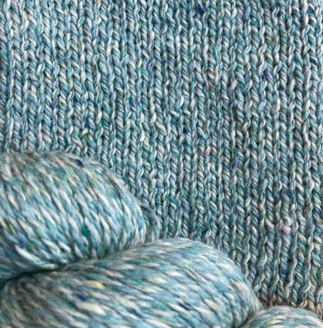 Spinning Yarns Weaving Tales Tweed Marle – 10ply weight merino yarn – view 4