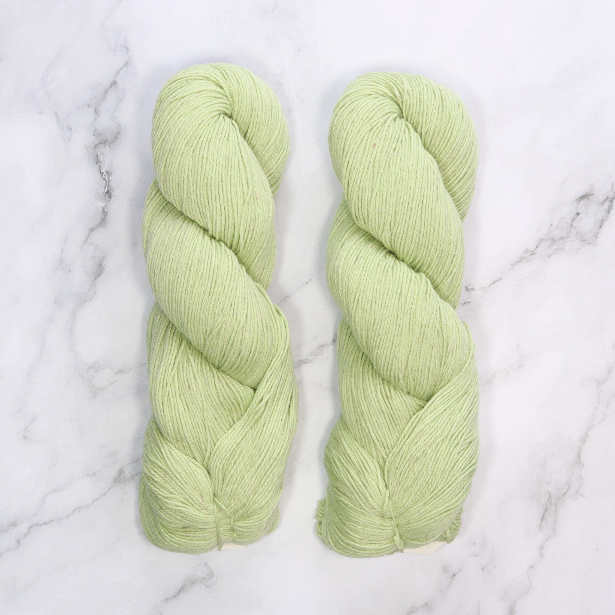 Amano Chaski in colourway Citron – 4ply weight merino, cotton, linen yarn