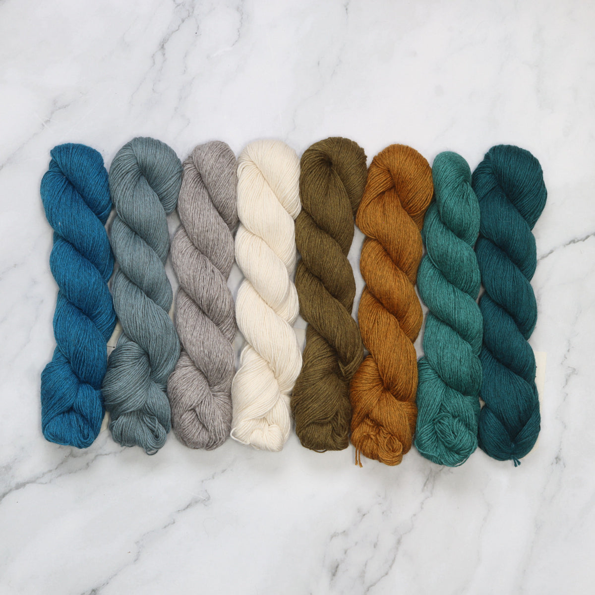 Westknits MKAL 2026 Color Kaleidoscope Kit in Amano Duna, colourway Beach
