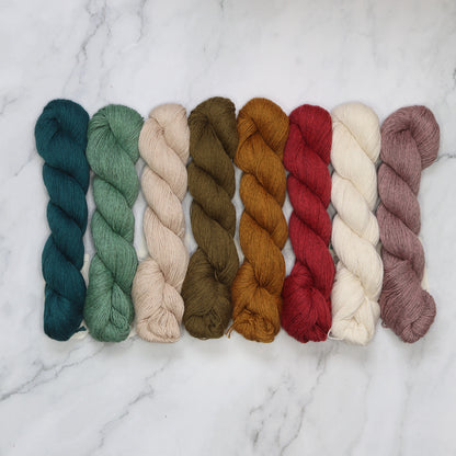 Westknits MKAL 2026 Color Kaleidoscope Kit in Amano Duna, colourway Earthen