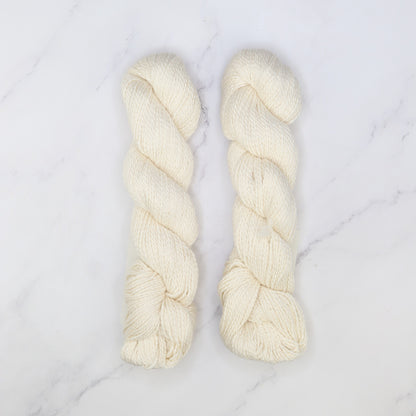 Amano Sami in colourway Chalk – 8ply weight cotton yarn