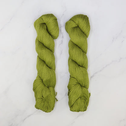 Amano Sami in colourway Moss – 8ply weight cotton yarn