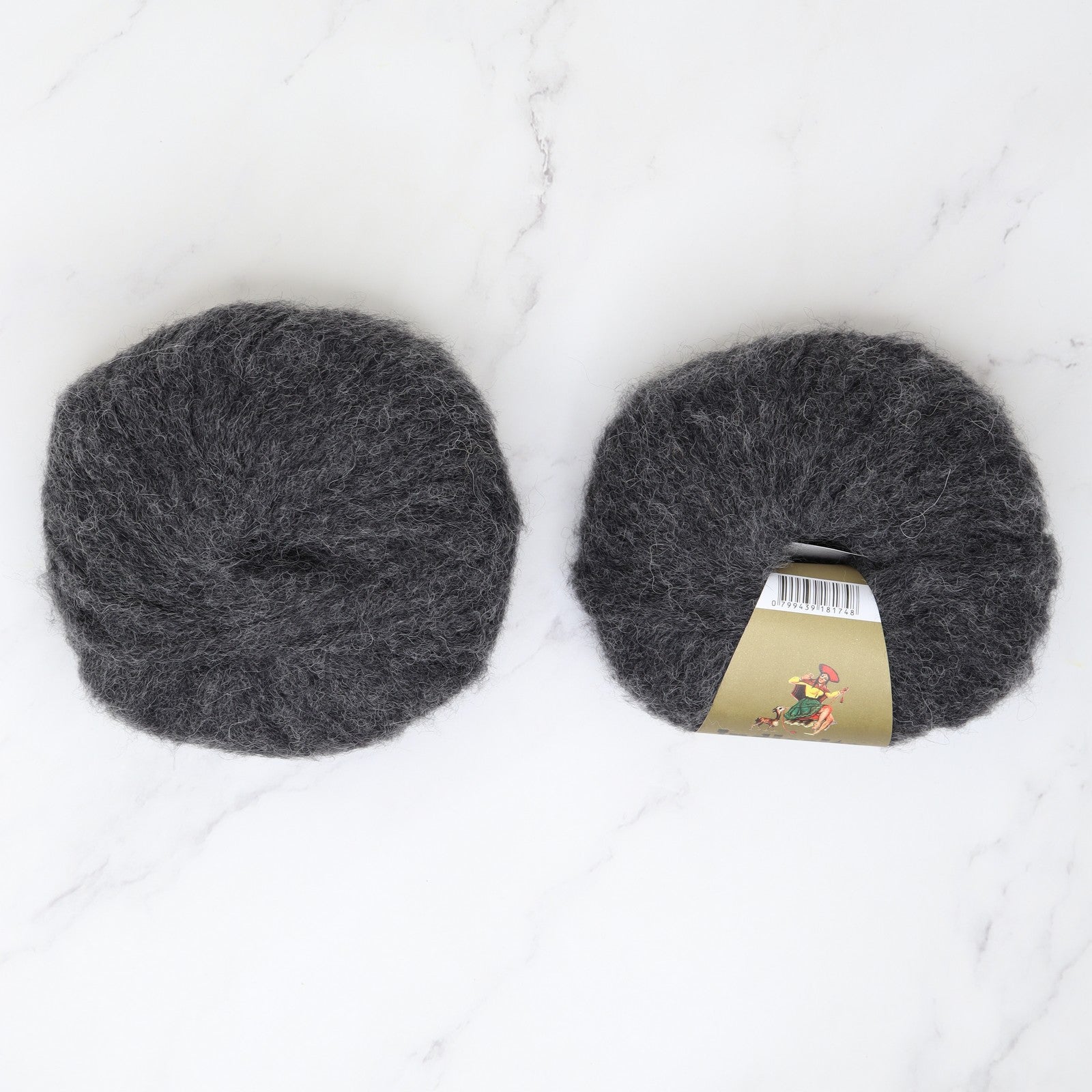 Alpaca Yarns Baby Brushed Alpaca 14ply in colourway Charcoal 403 – 14ply+ weight alpaca, acrylic yarn