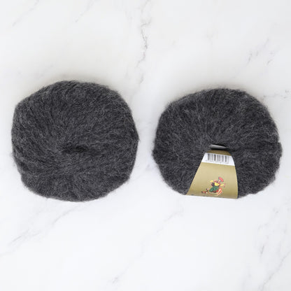 Alpaca Yarns Baby Brushed Alpaca 14ply in colourway Charcoal 403 – 14ply+ weight alpaca, acrylic yarn