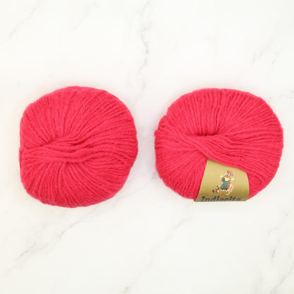 Alpaca Yarns Baby Brushed Alpaca 14ply in colourway Cherry Red 7771 – 14ply+ weight alpaca, acrylic yarn