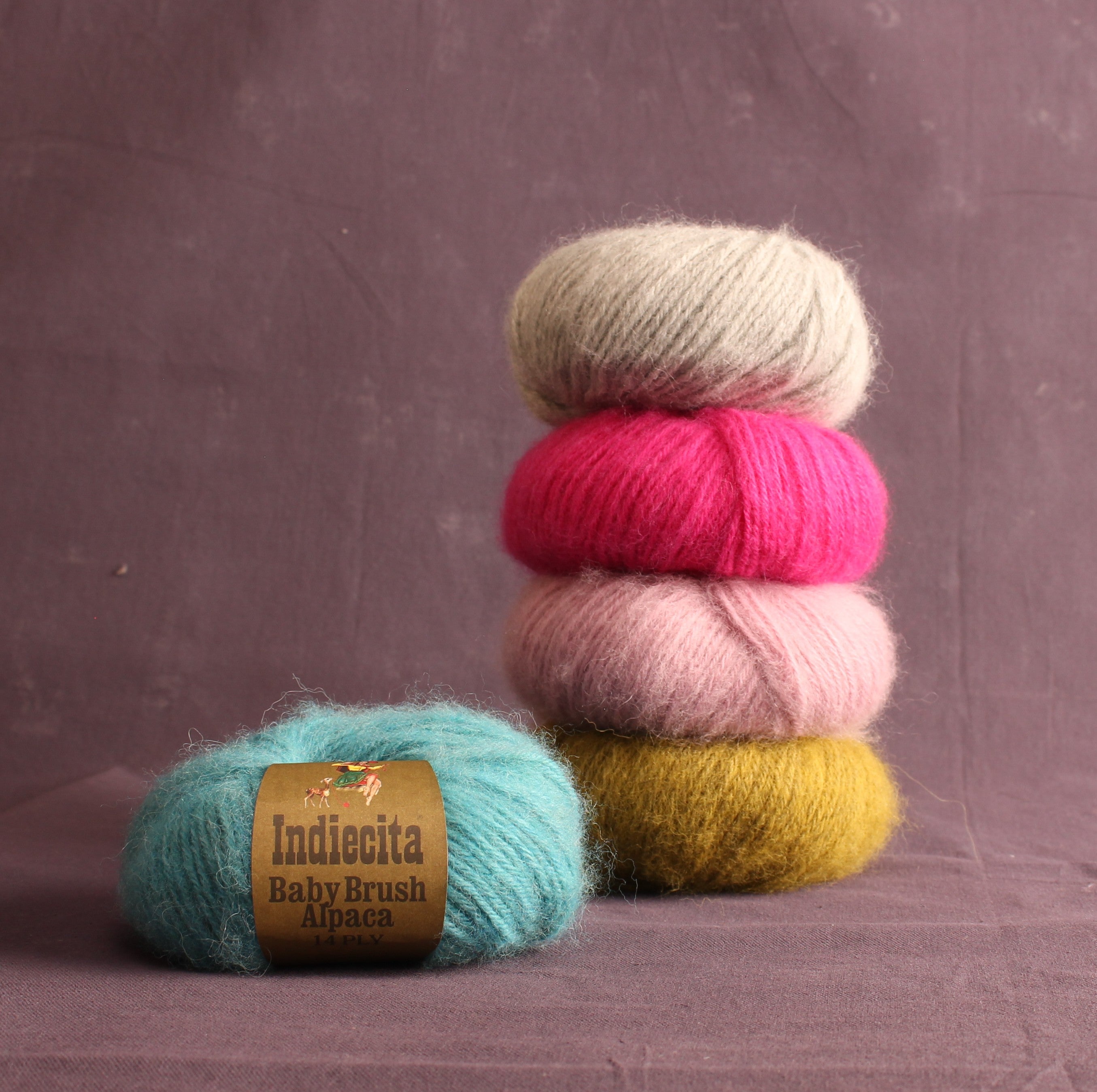 Alpaca Yarns Baby Brushed Alpaca 14ply – 14ply+ weight alpaca, acrylic yarn – view 3