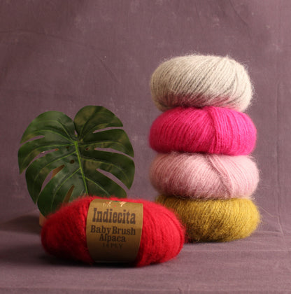 Alpaca Yarns Baby Brushed Alpaca 14ply – 14ply+ weight alpaca, acrylic yarn – view 2