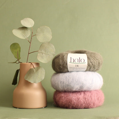 Alpaca Yarns Halo – 8ply weight alpaca yarn