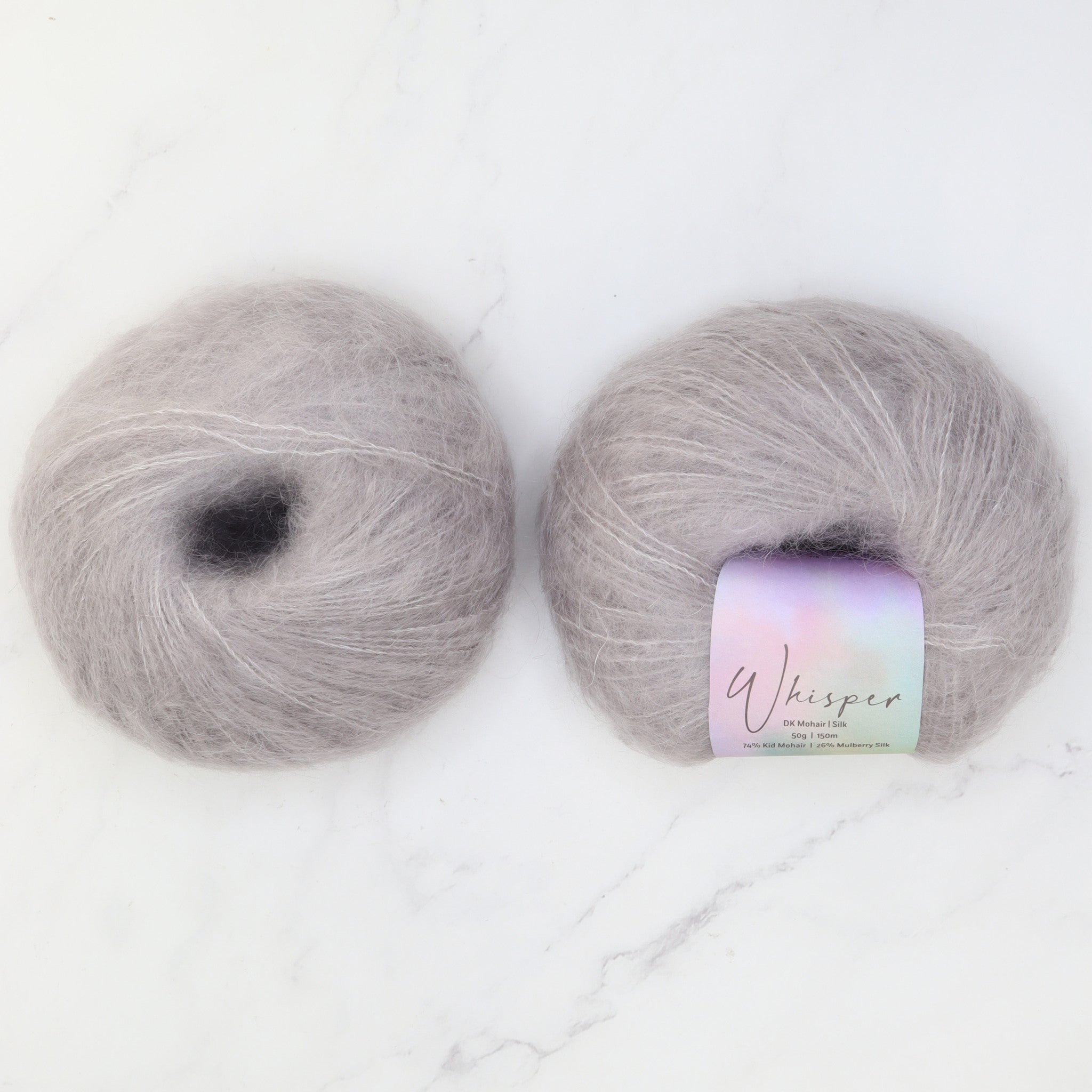 Whisper Rib Throw Over Top kit, colourway Mist