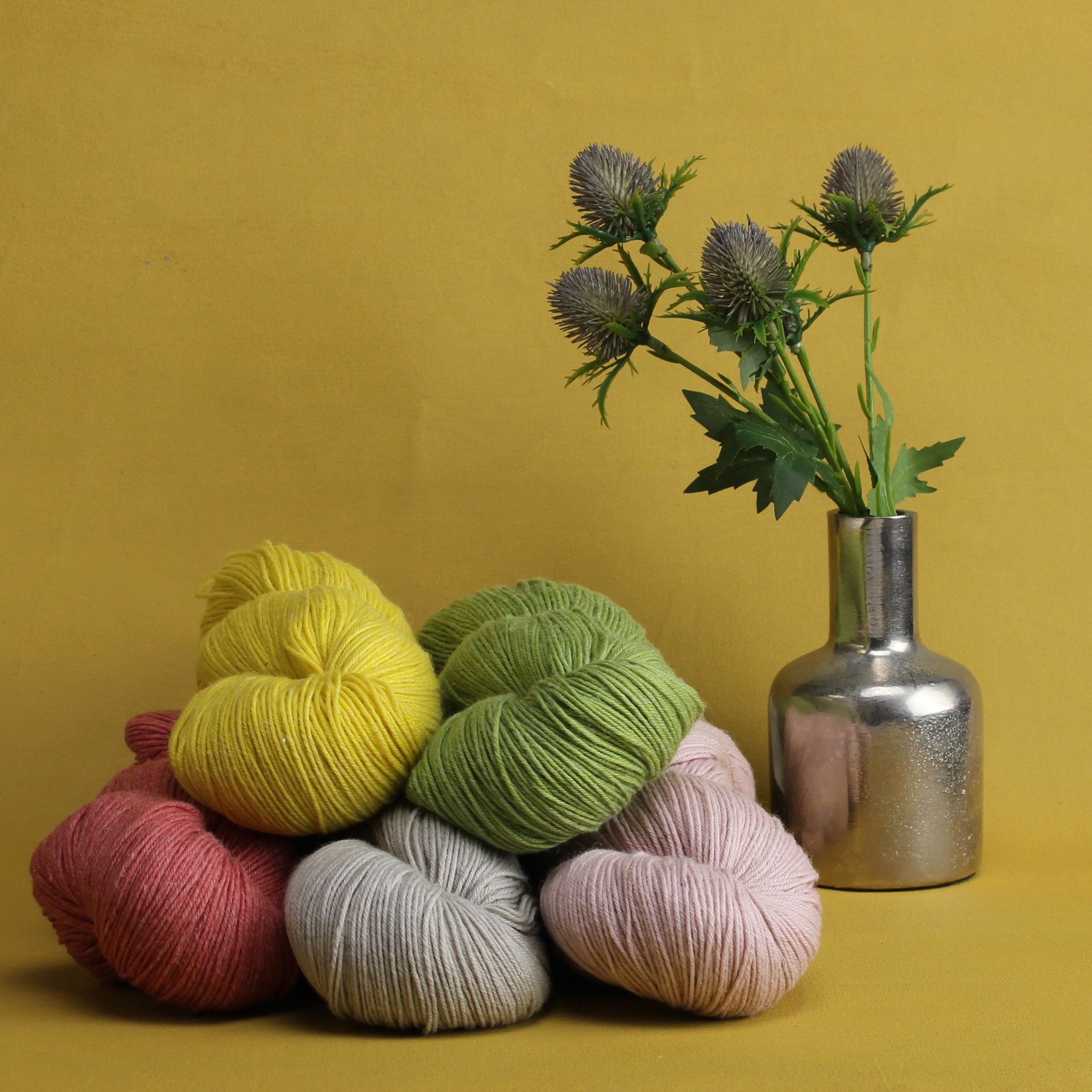 Amano Chaski – 4ply weight merino, cotton, linen yarn