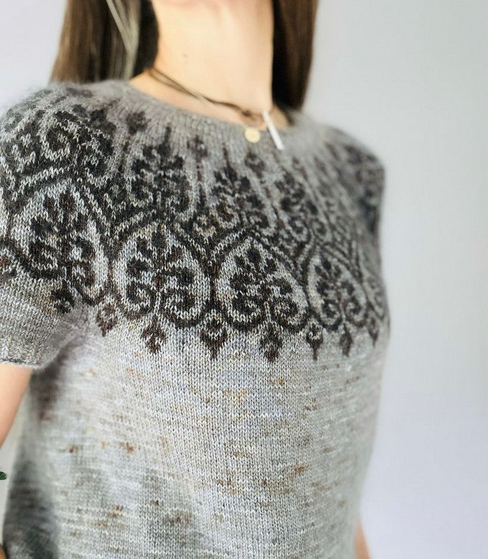 Art Nouveau Sweater knitting kit – view 6