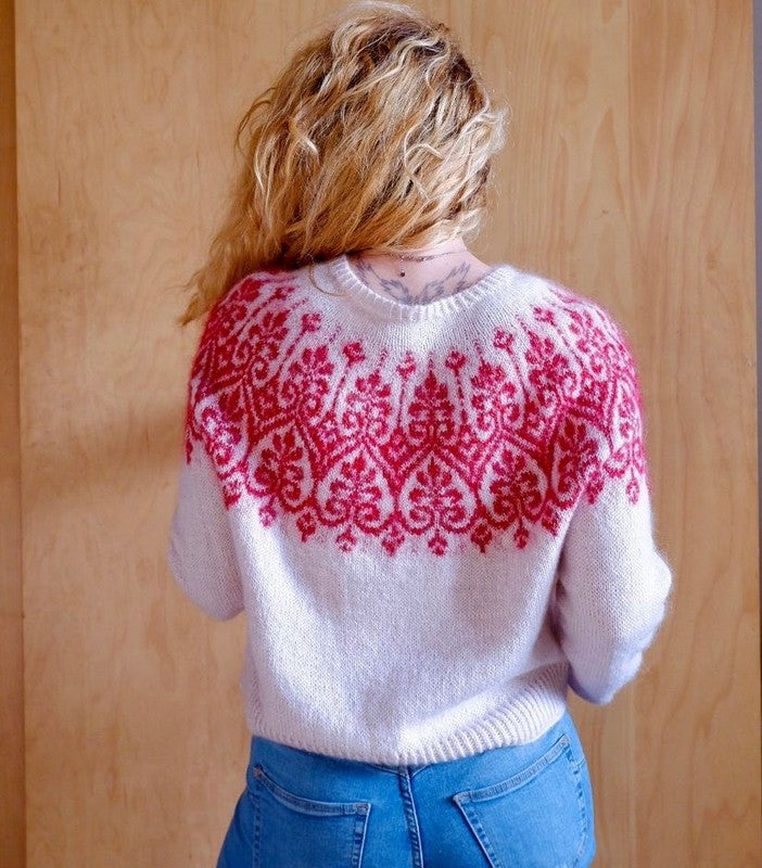 Art Nouveau Sweater knitting kit – view 7