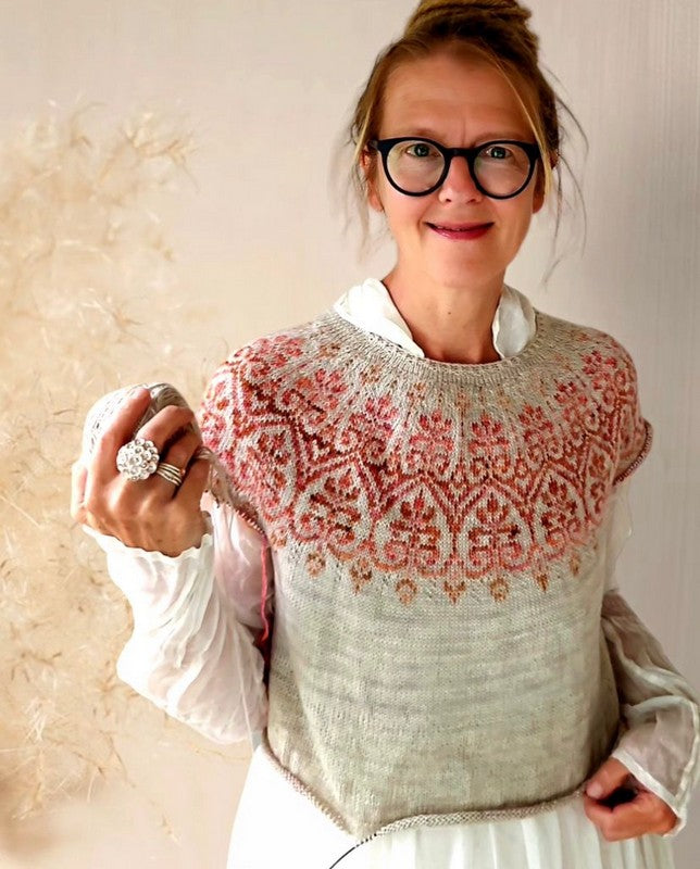 Art Nouveau Sweater knitting kit – view 2