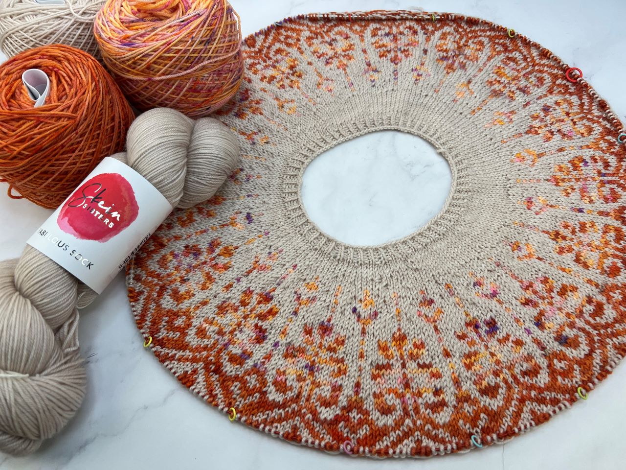 Art Nouveau Sweater knitting kit – view 8