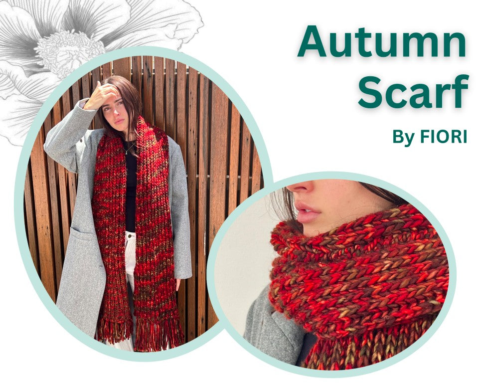 Autumn Scarf Pattern by Fiori