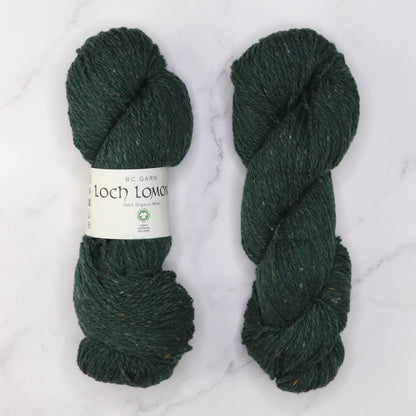 BC Garn Loch Lomond GOTS in colourway Pine – 8ply weight wool yarn
