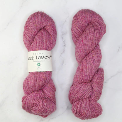 BC Garn Loch Lomond GOTS in colourway Baby Pink – 8ply weight wool yarn