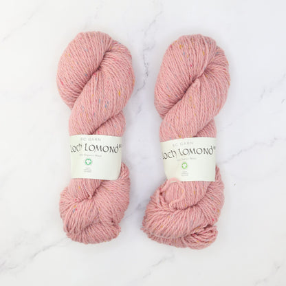 BC Garn Loch Lomond GOTS in colourway Rose Pink – 8ply weight wool yarn