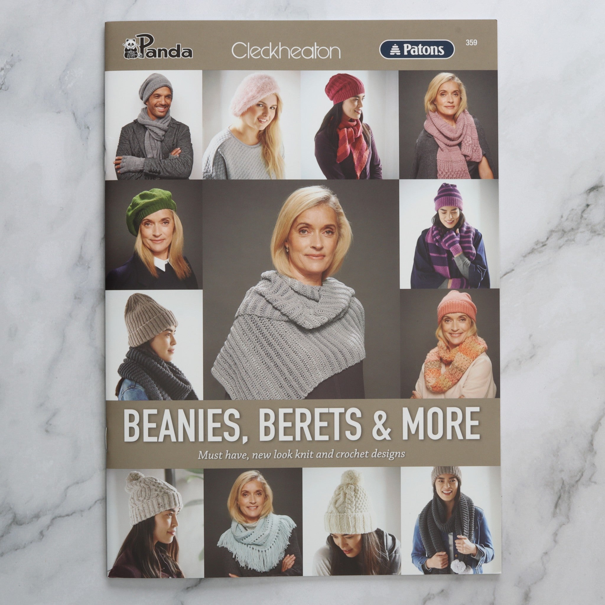 Beanies, Berets & More – pattern book