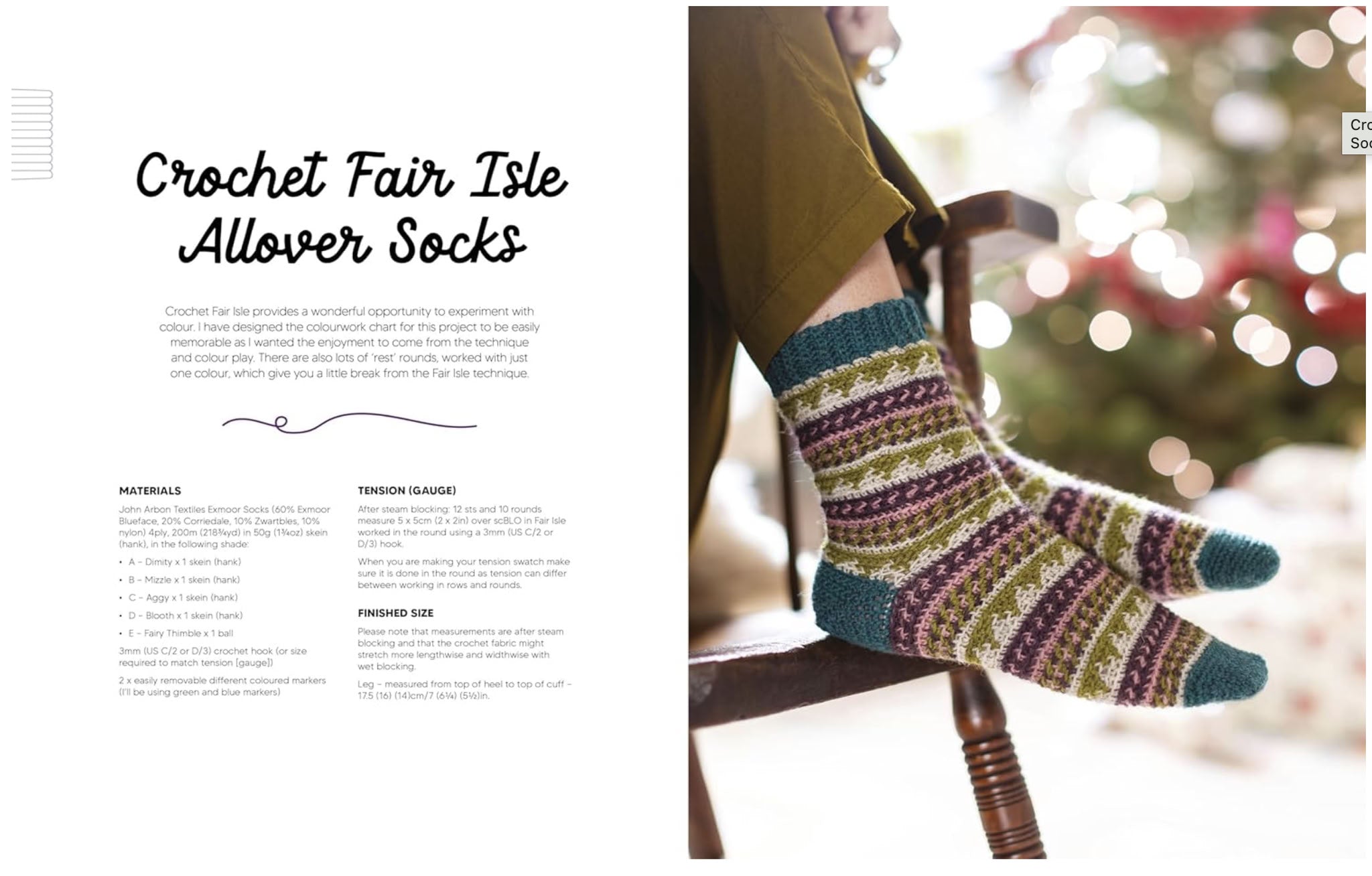 Crochet Socks that Rock – pattern book – view 5