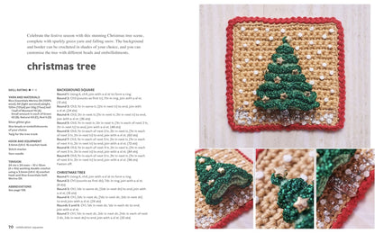 Crocheted Squares: 35 Patterns to Make by Kate Eastwood – pattern book – view 3