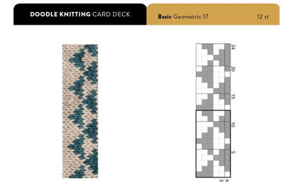 Doodle Knitting Card Deck: 200 mix & match motifs – pattern book – view 4