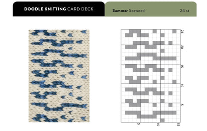 Doodle Knitting Card Deck: 200 mix & match motifs – pattern book – view 7