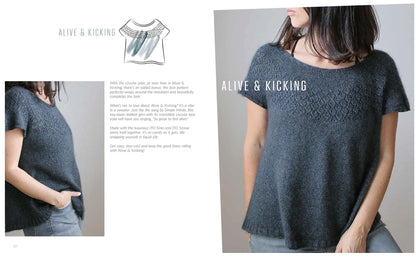 Easy Sweaters to Knit – knitting pattern book – view 2