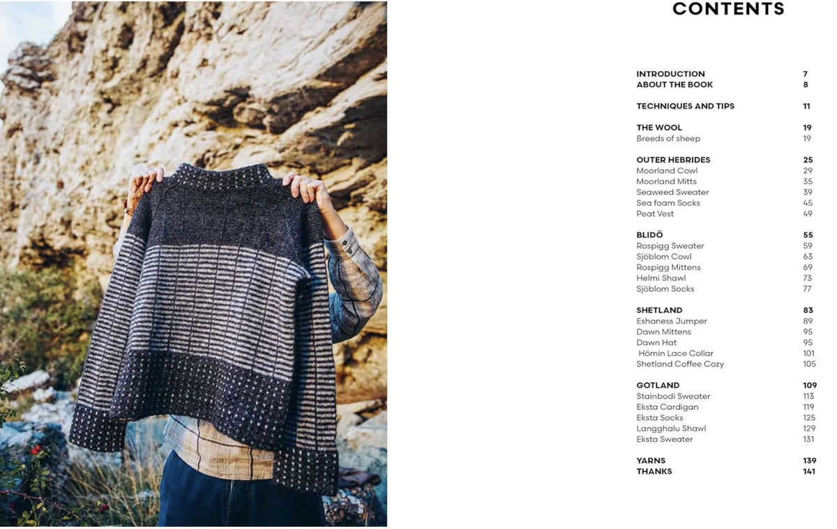 Island Knitting – pattern book – view 2