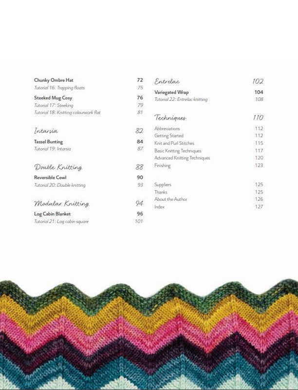 Beginners Guide to Colourwork Knitting – pattern book – view 3
