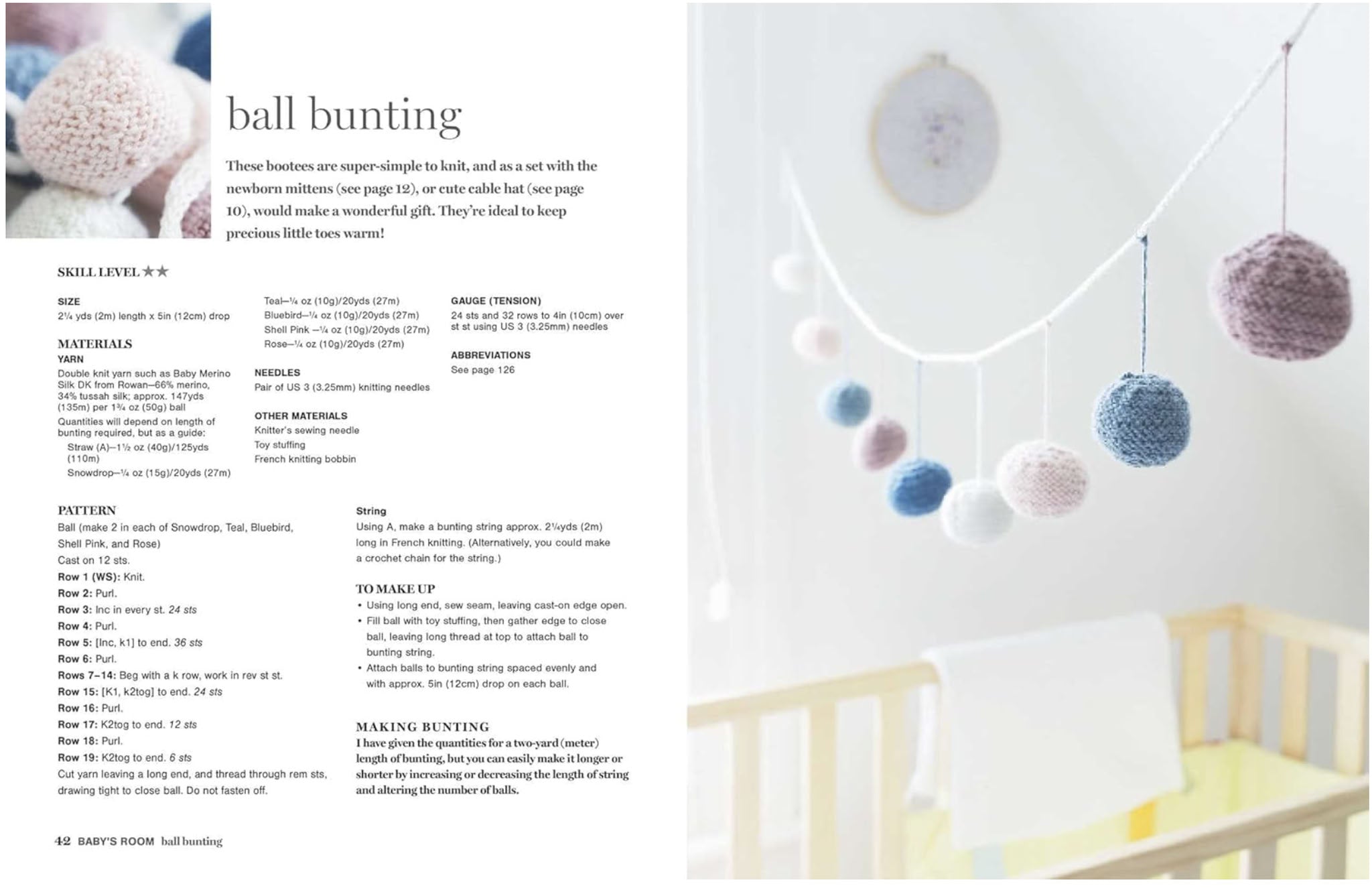 Knitted Nursery: 35 gorgeous designs for funishings, clothes and toys – knitting pattern book – view 3