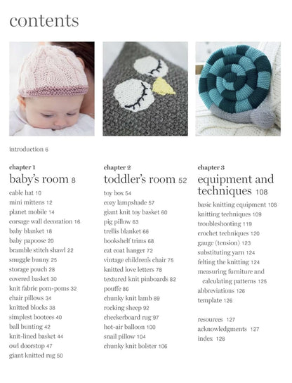 Knitted Nursery: 35 gorgeous designs for funishings, clothes and toys – knitting pattern book – view 5