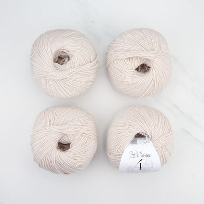 Bellissimo 4 in colourway Beige – 4ply weight merino yarn