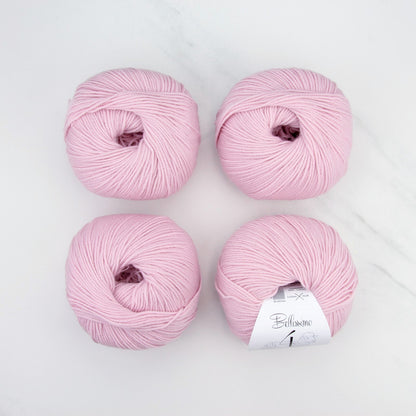 Bellissimo 4 in colourway Pink – 4ply weight merino yarn