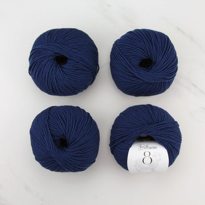 Bellissimo 8 in colourway Air Force – 8ply weight merino yarn